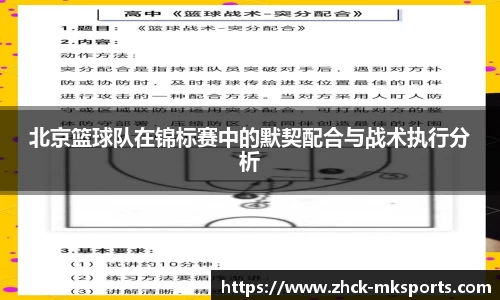 北京篮球队在锦标赛中的默契配合与战术执行分析